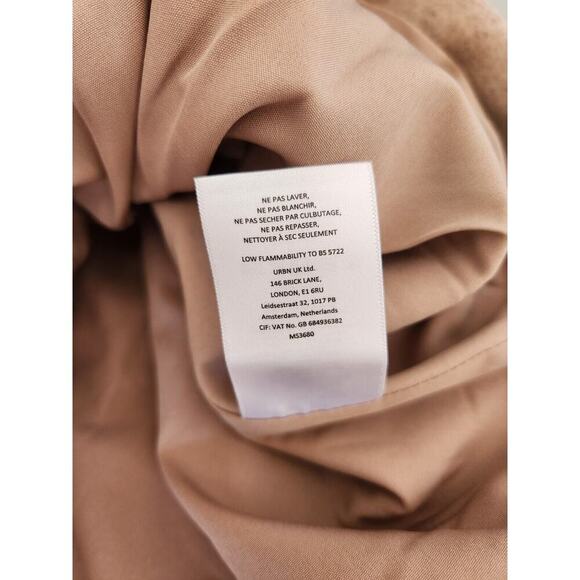 NWT Anthropologie Mare Mare Twofer Mock-Neck Sweater dress Sz S Red 9A401 - Picture 11 of 11